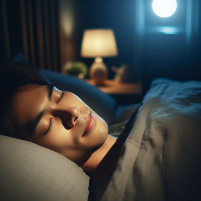 Body scan meditation benefits: Improve sleep quality by unwinding and quieting your mind before bed.