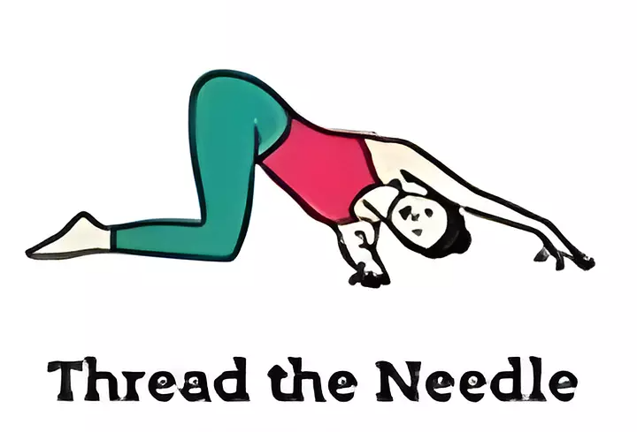 List Yoga Poses: Elevate your yoga journey with the Thread the Needle Pose - a transformative asana renowned for enhancing flexibility and relieving tension. Delve into the benefits of this rejuvenating posture, perfect for mindfulness and relaxation. Explore Thread the Needle Pose variations and techniques today!