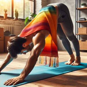Buy Yoga Mat Towel: Enhance Grip and Stability During Sweaty Yoga Poses