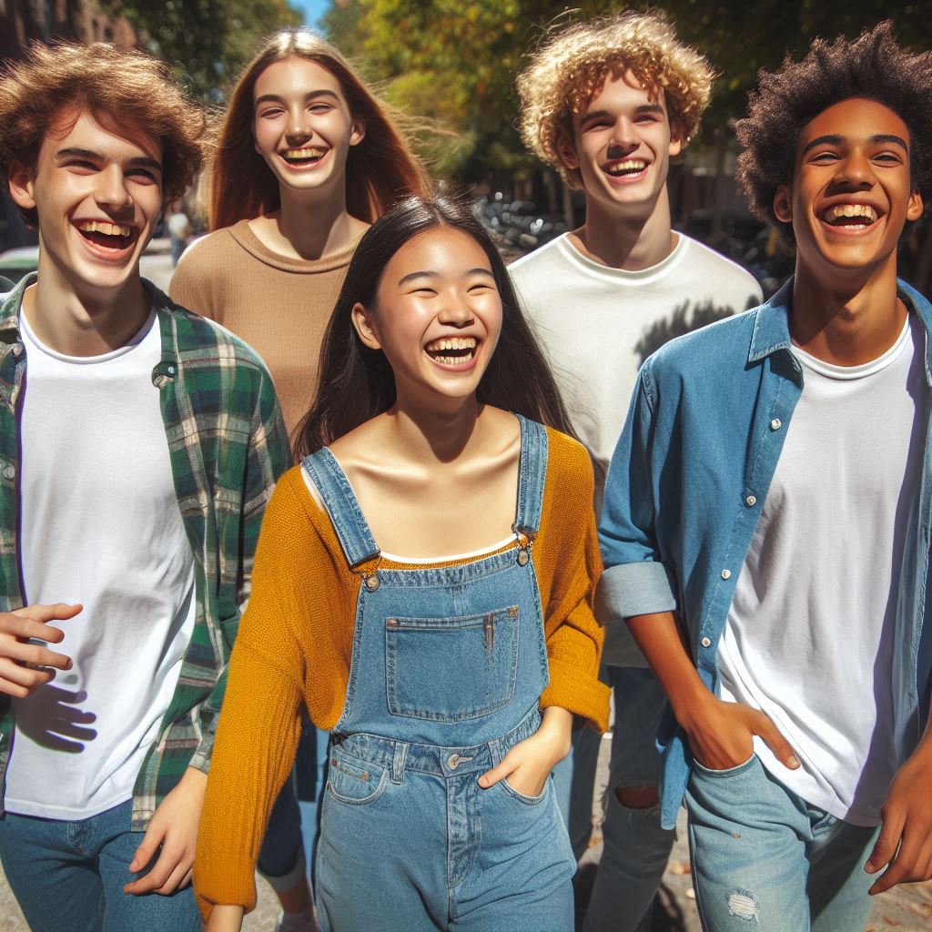 Exercise Therapy Mental Health: Group walk in nature promoting social connection and mental well-being.