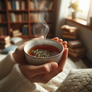 Natural Way Reduce Anxiety: Soothing herbal teas can promote relaxation and reduce stress, contributing to anxiety management.