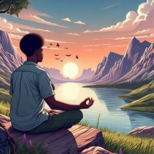 Natural Remedies Extreme Anxiety: Meditation promotes relaxation and reduces anxiety symptoms.