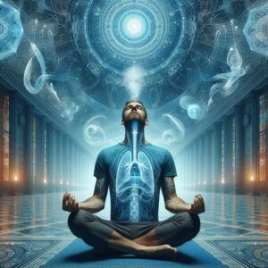 Meditation Techniques Anxiety Depression: Breath-focused meditation technique to reduce stress and enhance relaxation.