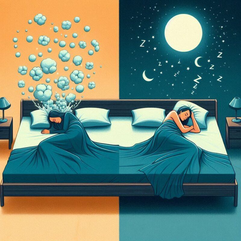 Meditation Chronic Pain Relief: Experience the transformation from restless nights to peaceful sleep with mindfulness meditation, improving sleep quality for chronic pain conditions.