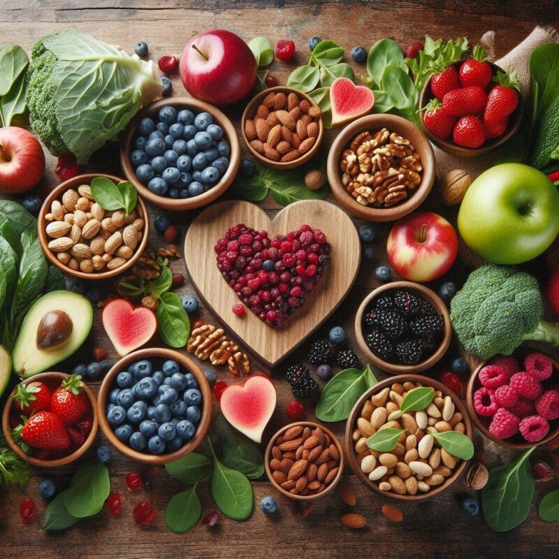 Atrial Fibrillation Natural Remedy: Heart-healthy foods for managing Afib naturally with dietary modifications.