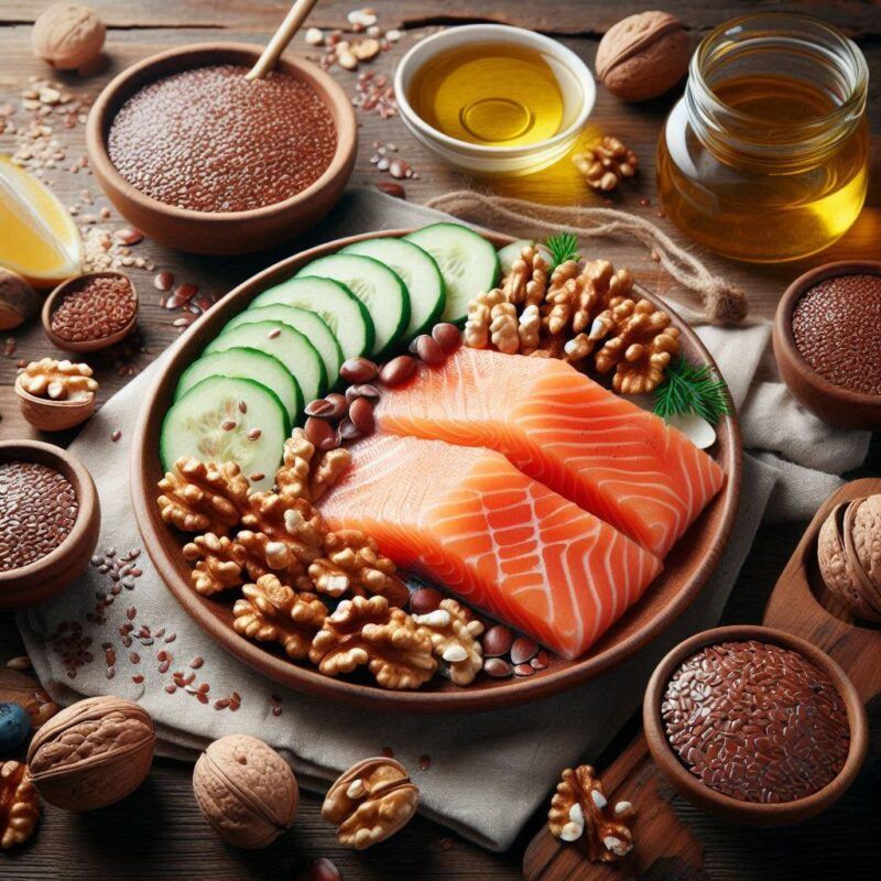 Inflammation Arthritis Natural Cures: Foods rich in omega-3s for arthritis management.