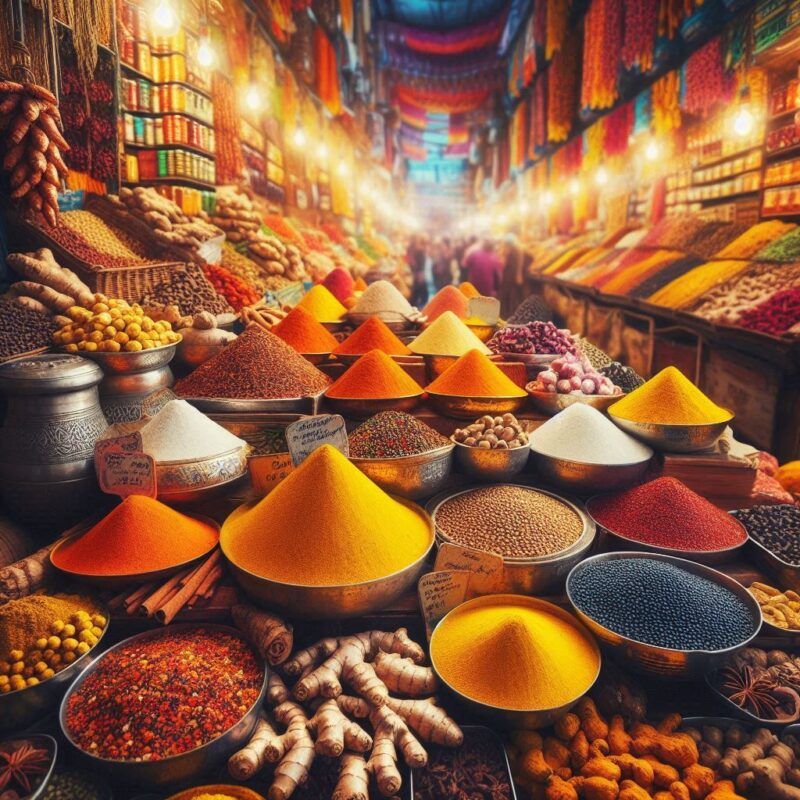 Inflammation Arthritis Natural Cures: Exploring a spice market for natural arthritis remedies.