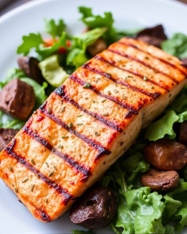 Foods Eat Prevent Acne: Omega-3 rich salmon and leafy greens to reduce acne inflammation naturally.