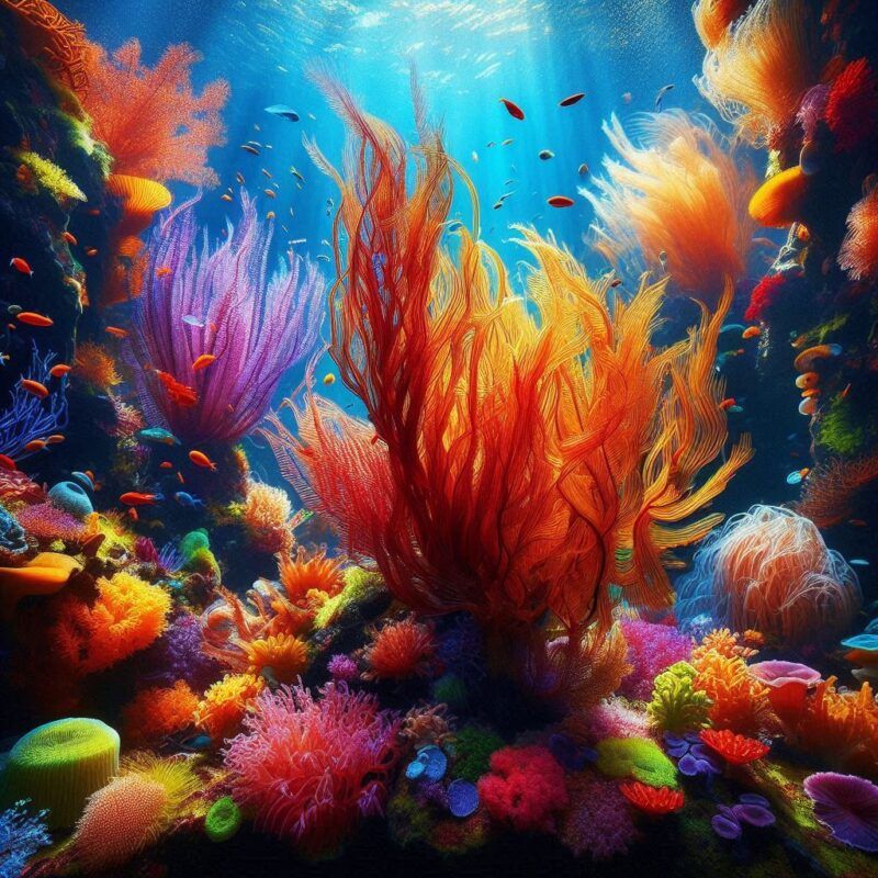 Eating Seaweed Health Benefits: Discover the underwater world of seaweed, a superfood packed with nutrients.